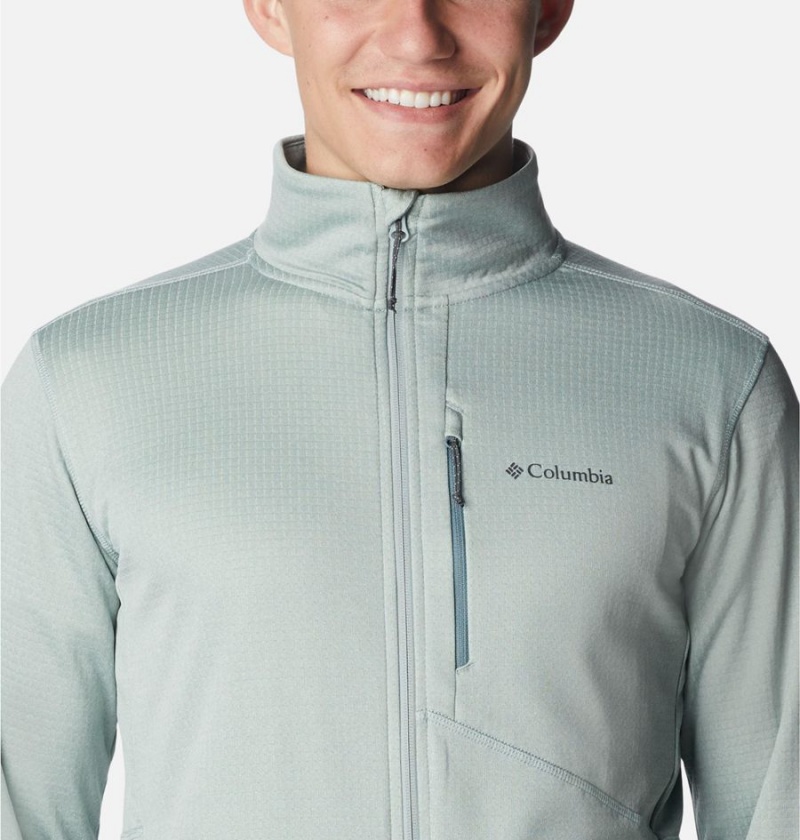 Columbia Park View Full Zip Men's Fleece Jacket Grey | FGWJCH-853
