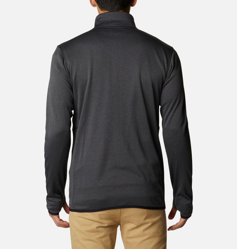 Columbia Park View Full Zip Men's Fleece Jacket Black | EUKRCT-179
