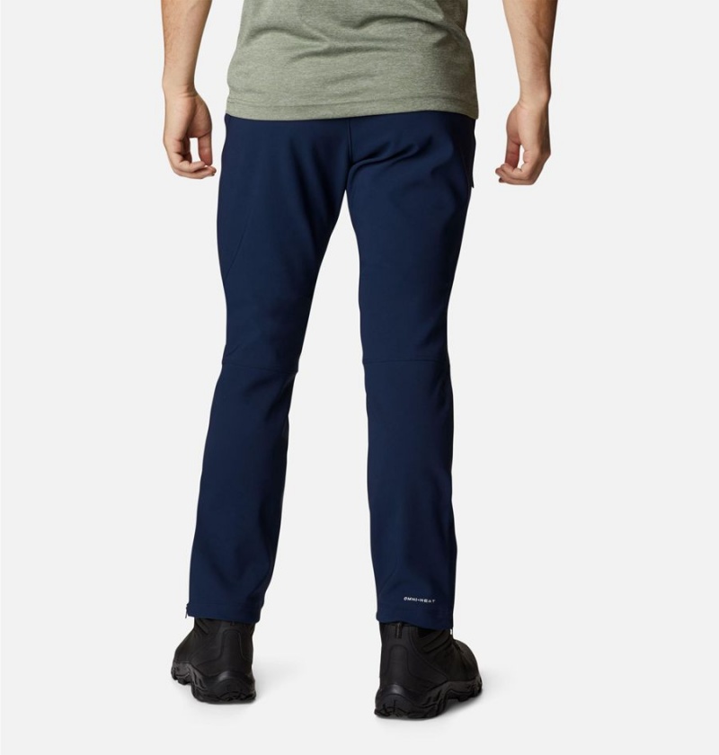 Columbia Passo Alto III Heat Men's Pants Navy | SPQLBV-203
