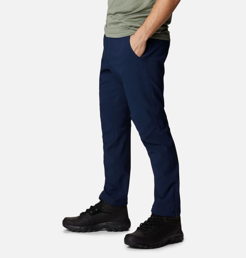 Columbia Passo Alto III Heat Men's Pants Navy | SPQLBV-203