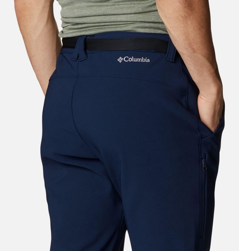 Columbia Passo Alto III Heat Men's Pants Navy | SPQLBV-203