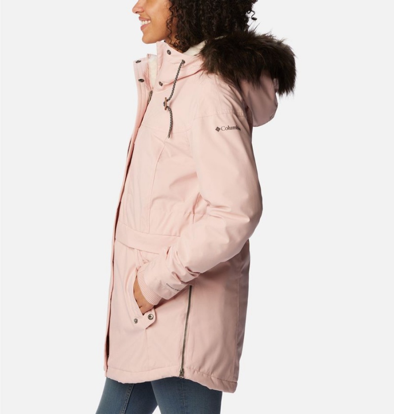 Columbia Payton Pass Insulated Women's Coats Pink | SHNOXB-014