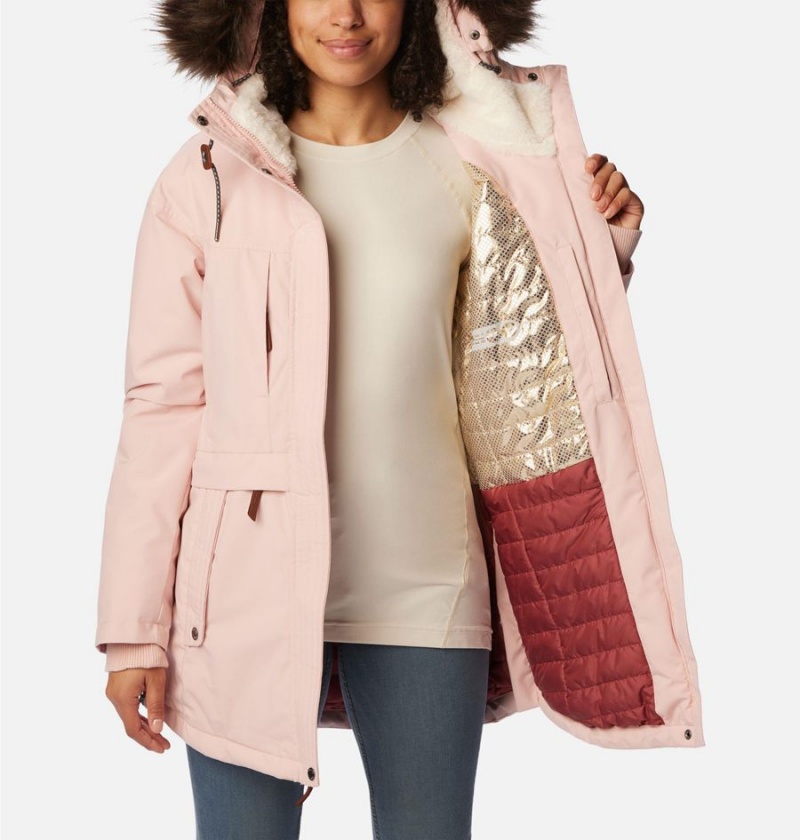 Columbia Payton Pass Insulated Women's Coats Pink | SHNOXB-014