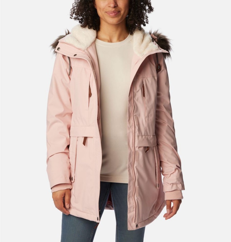 Columbia Payton Pass Insulated Women's Coats Pink | SHNOXB-014