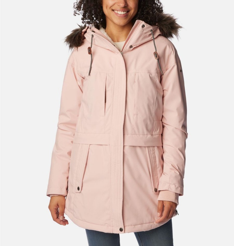 Columbia Payton Pass Insulated Women\'s Coats Pink | SHNOXB-014
