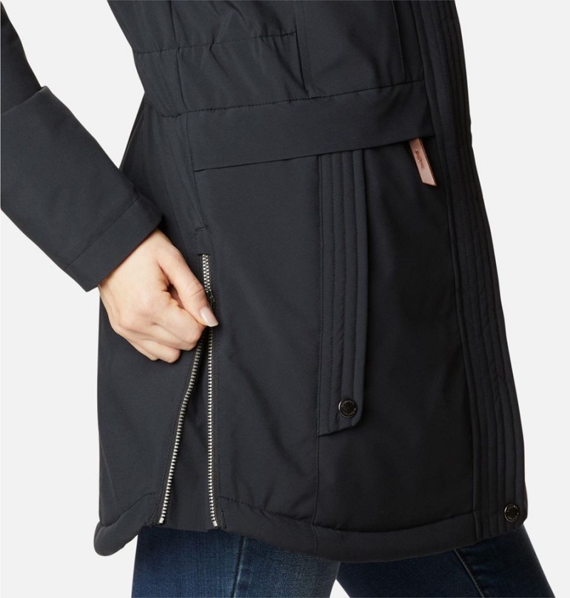 Columbia Payton Pass Insulated Women's Coats Black | ELFPHY-941
