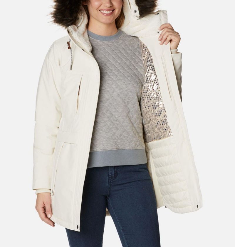 Columbia Payton Pass Insulated Women's Coats White | UGZTPV-835
