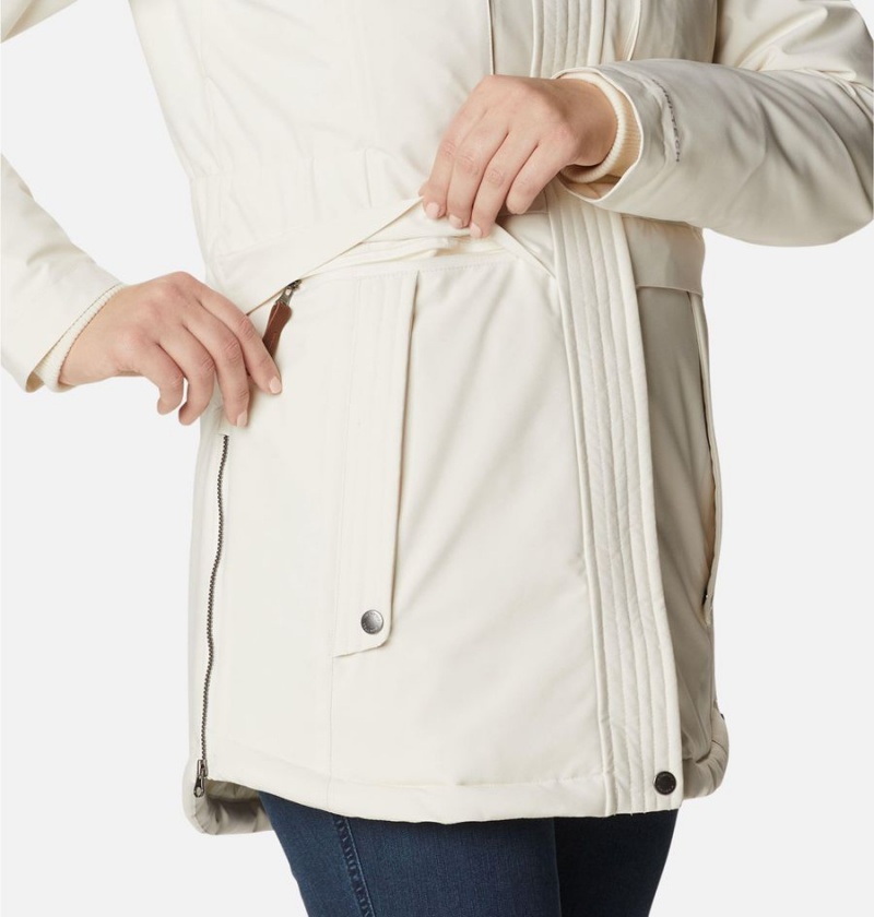 Columbia Payton Pass Insulated Women's Coats White | UGZTPV-835