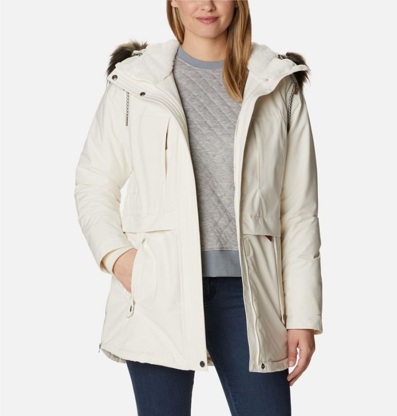 Columbia Payton Pass Insulated Women's Coats White | UGZTPV-835