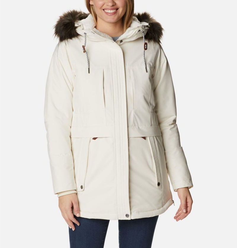 Columbia Payton Pass Insulated Women\'s Coats White | UGZTPV-835