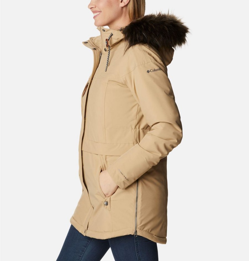 Columbia Payton Pass Insulated Women's Coats Khaki | NYMGBU-430