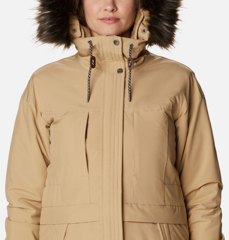 Columbia Payton Pass Insulated Women's Coats Khaki | NYMGBU-430