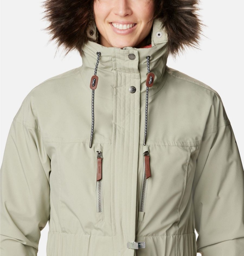 Columbia Payton Pass Interchange Women's Coats Green | YKDWRV-390