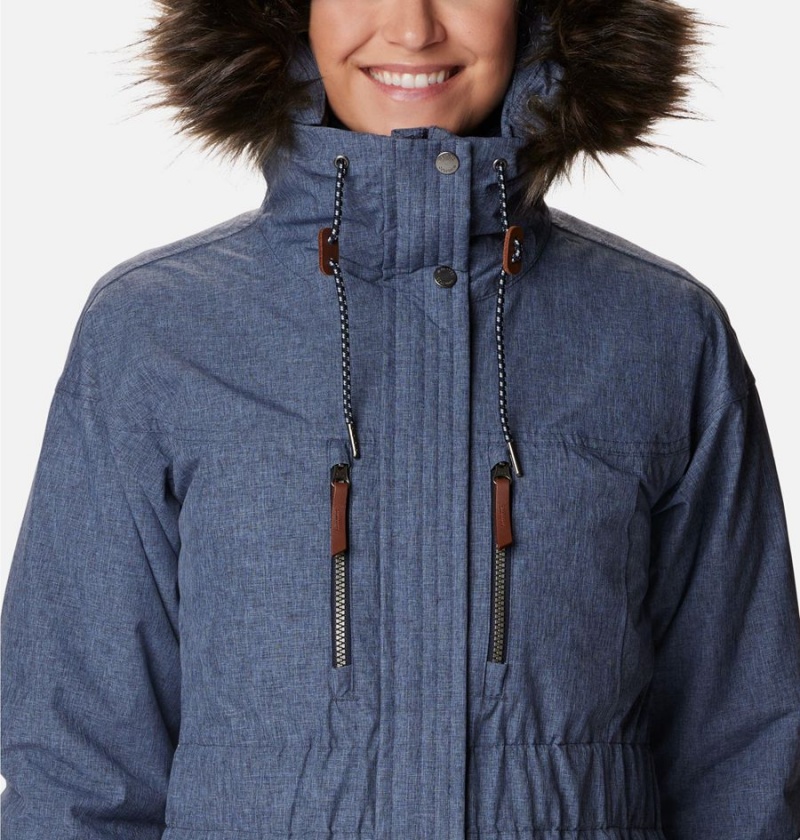 Columbia Payton Pass Interchange Women's Coats Navy | USAKNT-781