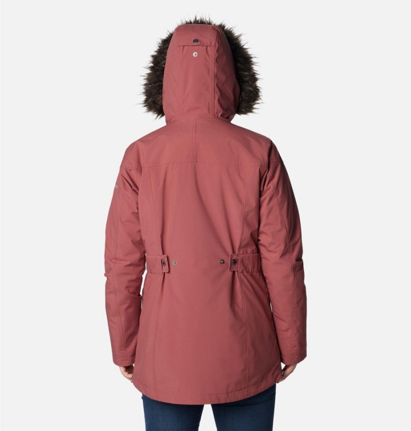Columbia Payton Pass Interchange Women's Coats Coral | XNWGSR-049