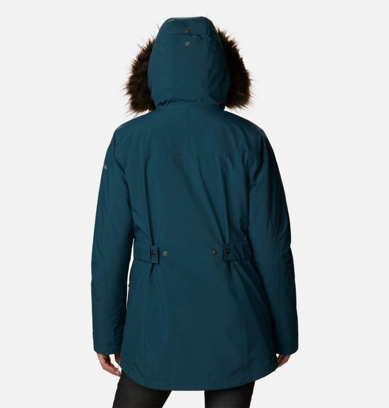 Columbia Payton Pass Interchange Women's Coats Turquoise | QPSIAG-615