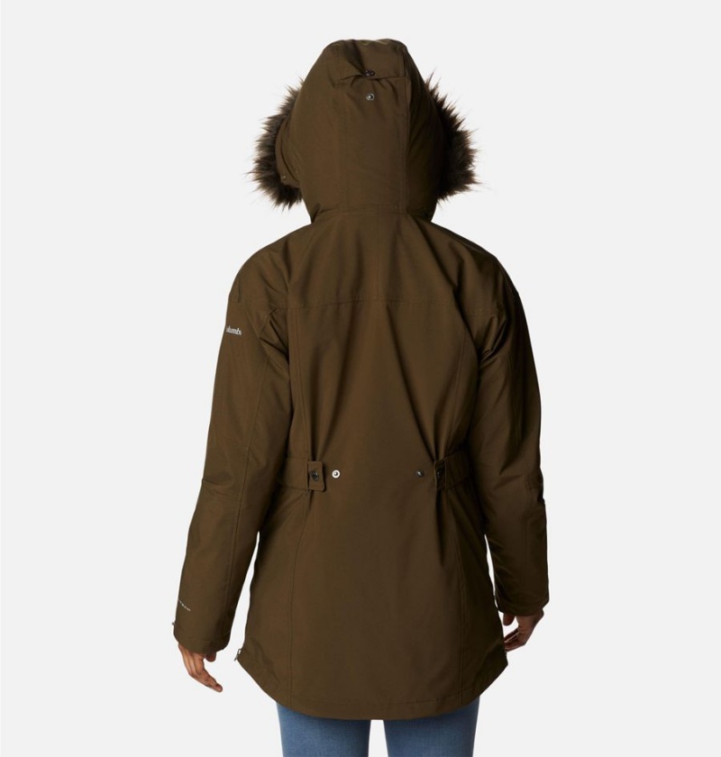 Columbia Payton Pass Interchange Women's Coats Olive | VDNMBG-738