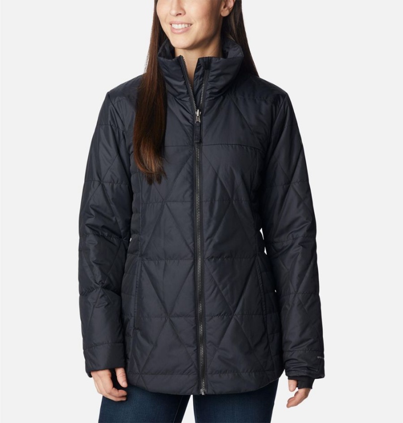 Columbia Payton Pass Interchange Women's Coats Black | TQIDCY-629
