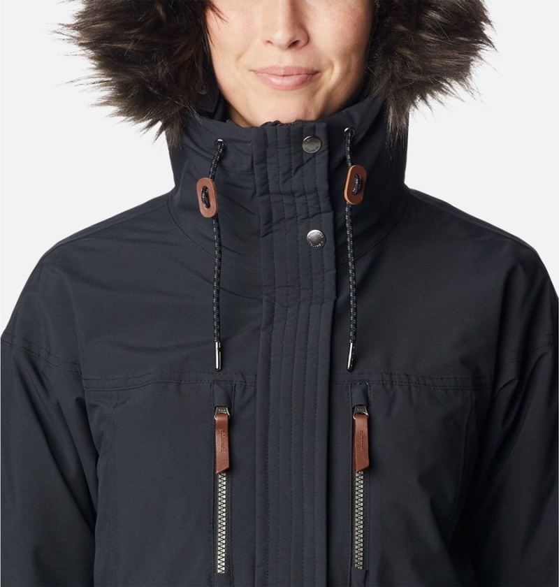 Columbia Payton Pass Interchange Women's Coats Black | TQIDCY-629