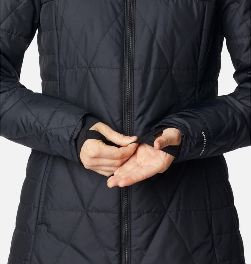 Columbia Payton Pass Interchange Women's Coats Black | TQIDCY-629
