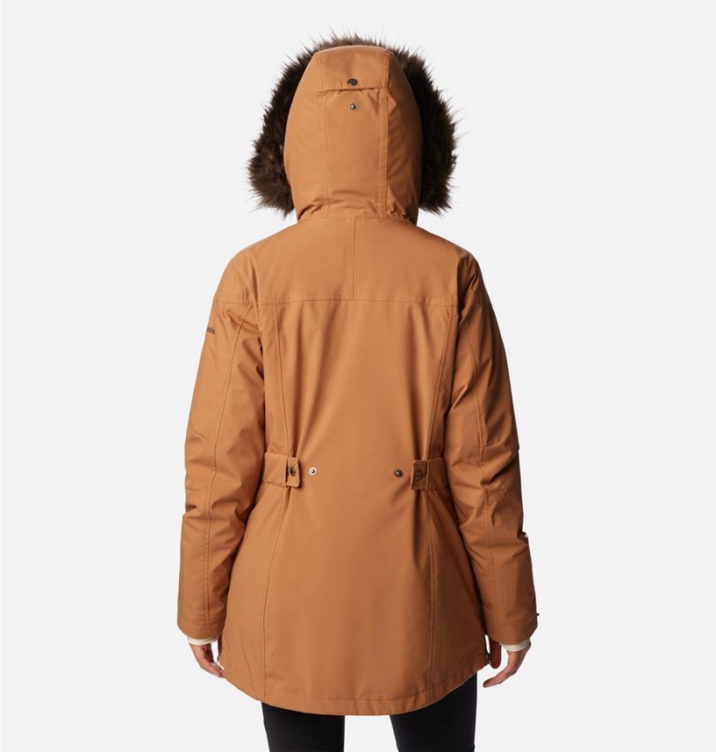Columbia Payton Pass Interchange Women's Coats Brown | IPVBMF-935
