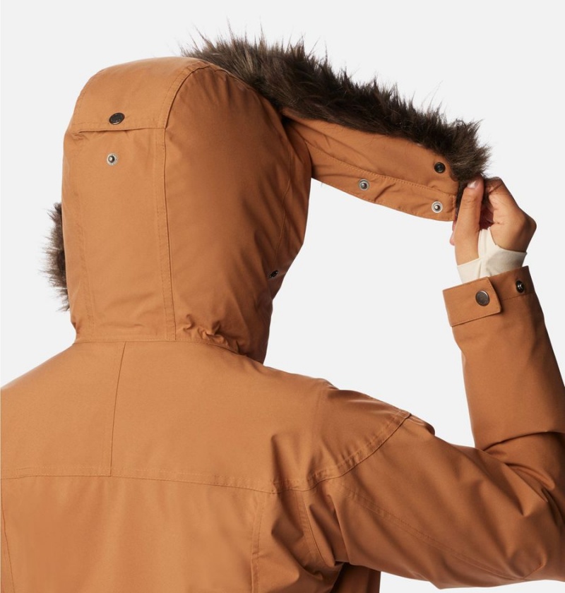 Columbia Payton Pass Interchange Women's Coats Brown | IPVBMF-935