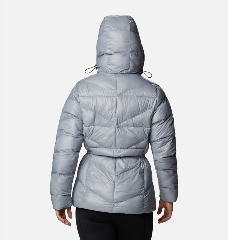 Columbia Peak to Park II Insulated Hooded Women's Puffer Jacket Grey | VTJLBE-910