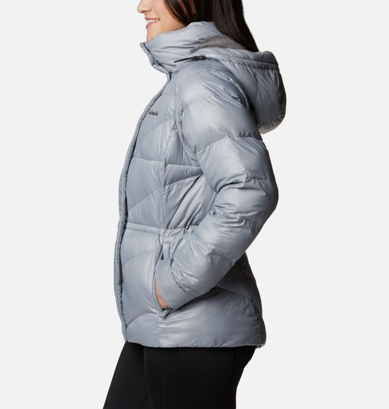 Columbia Peak to Park II Insulated Hooded Women's Puffer Jacket Grey | VTJLBE-910