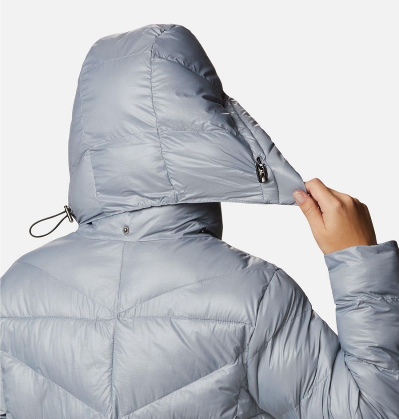 Columbia Peak to Park II Insulated Hooded Women's Puffer Jacket Grey | VTJLBE-910
