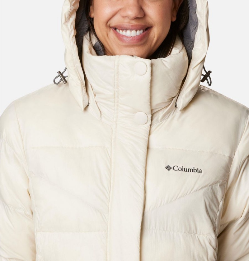 Columbia Peak to Park II Insulated Hooded Women's Puffer Jacket White | XMUWZS-048