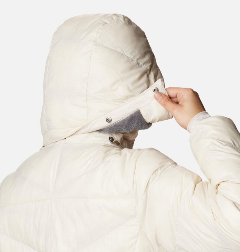 Columbia Peak to Park II Insulated Hooded Women's Puffer Jacket White | XMUWZS-048
