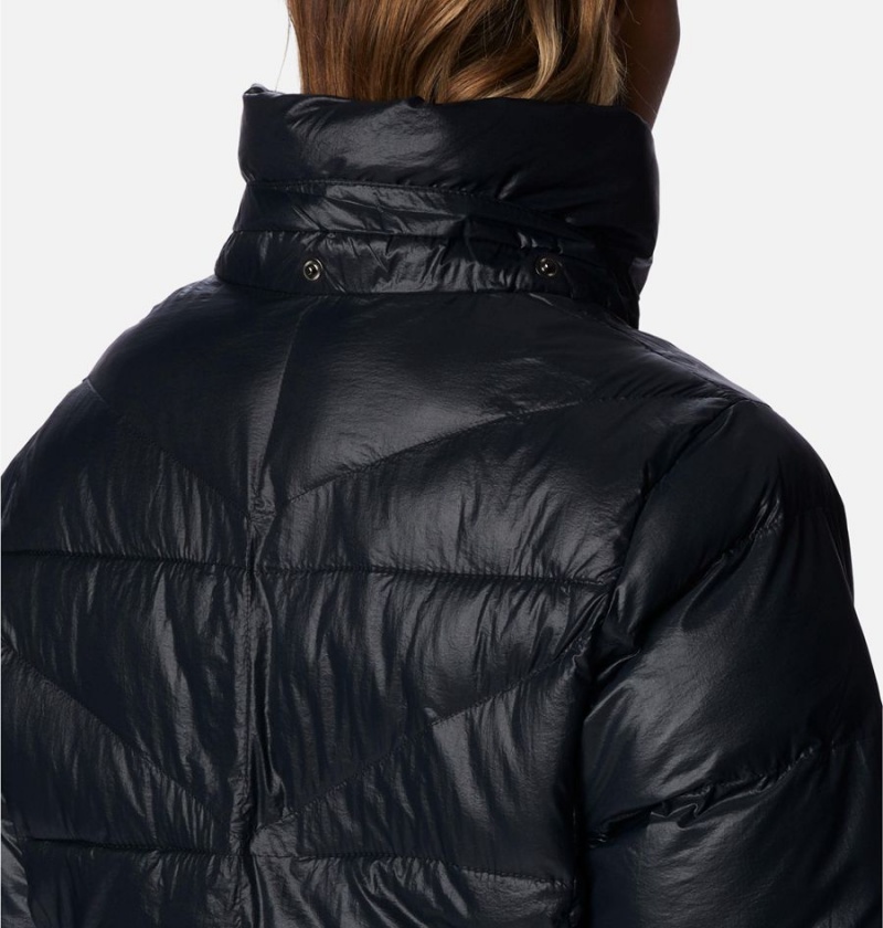 Columbia Peak to Park II Insulated Hooded Women's Puffer Jacket Black | JQGYWE-451