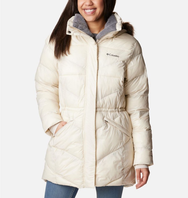 Columbia Peak to Park Mid Insulated Women\'s Puffer Jacket White | IUXLNK-162