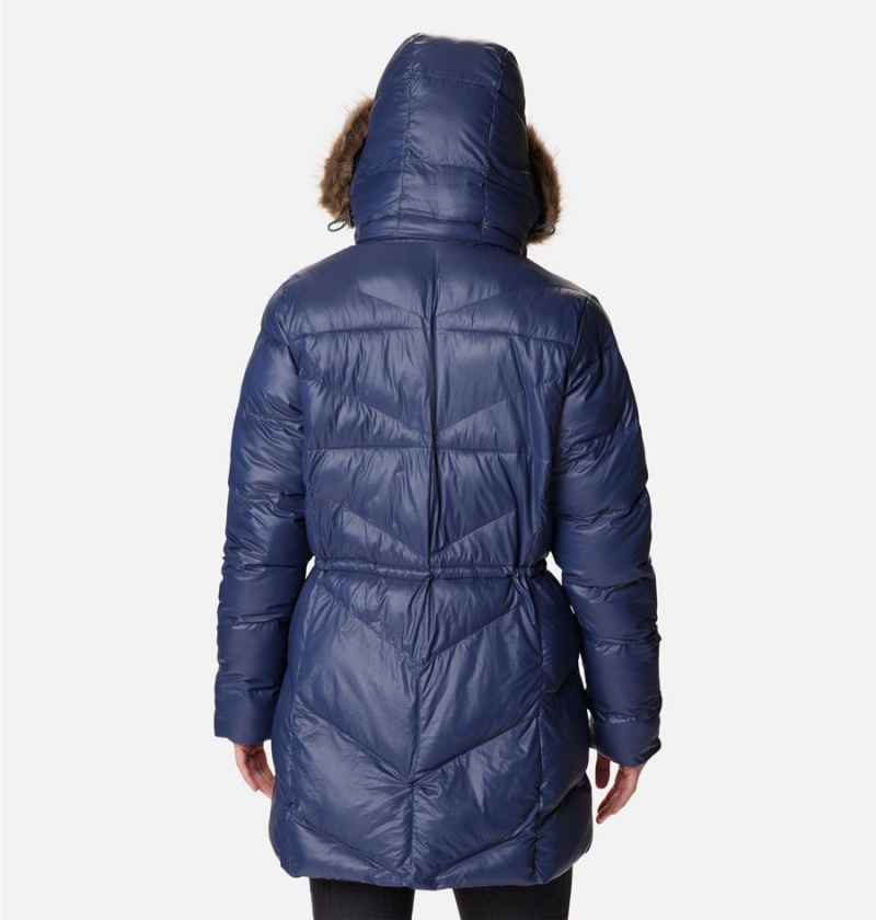 Columbia Peak to Park Mid Insulated Women's Puffer Jacket Navy | IKYBHN-254