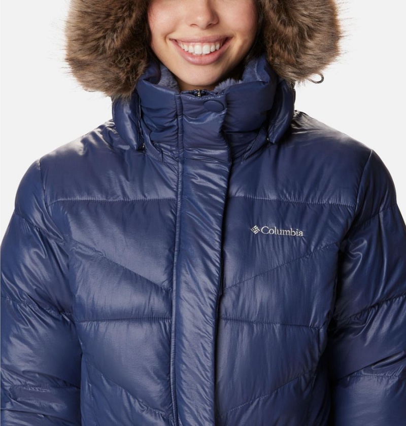 Columbia Peak to Park Mid Insulated Women's Puffer Jacket Navy | IKYBHN-254