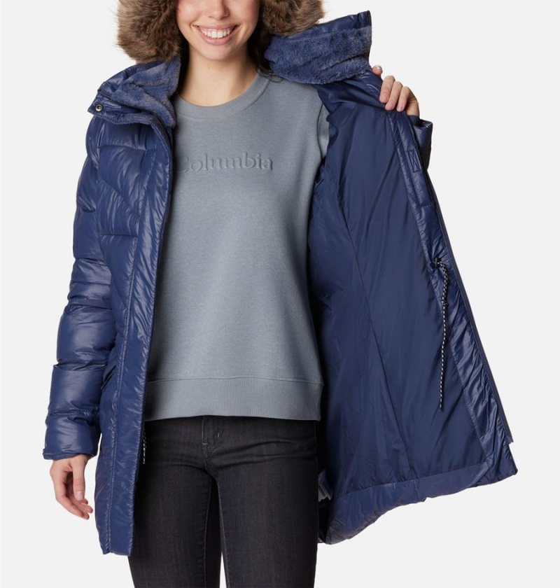 Columbia Peak to Park Mid Insulated Women's Puffer Jacket Navy | IKYBHN-254