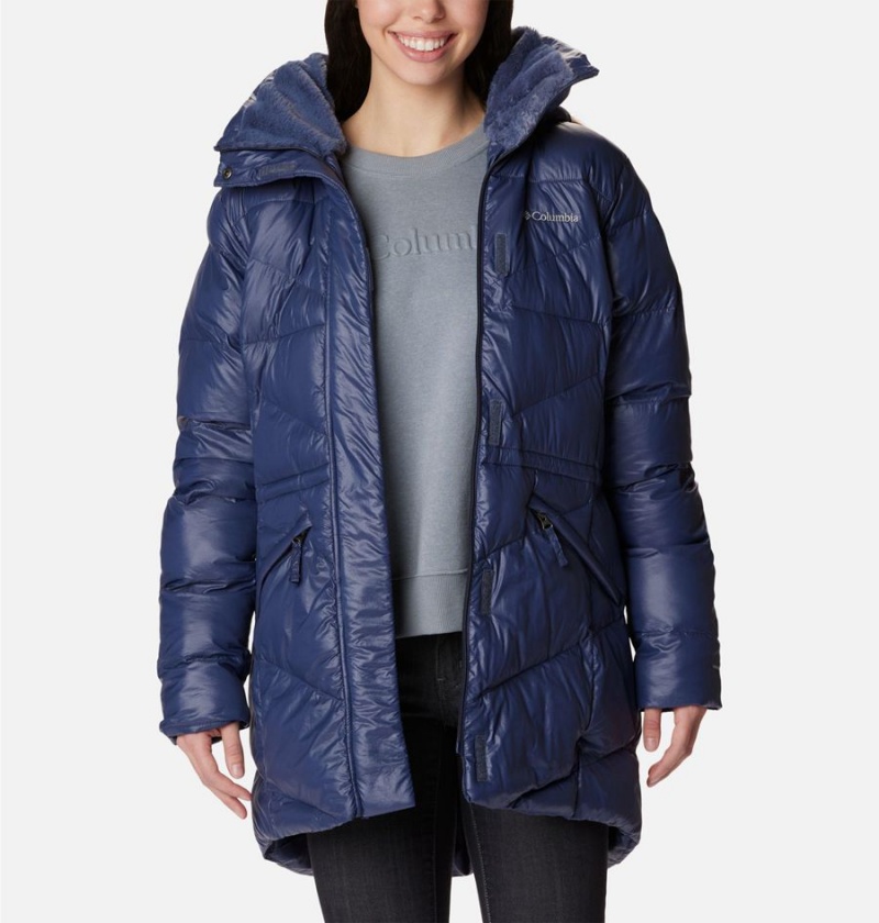 Columbia Peak to Park Mid Insulated Women's Puffer Jacket Navy | IKYBHN-254