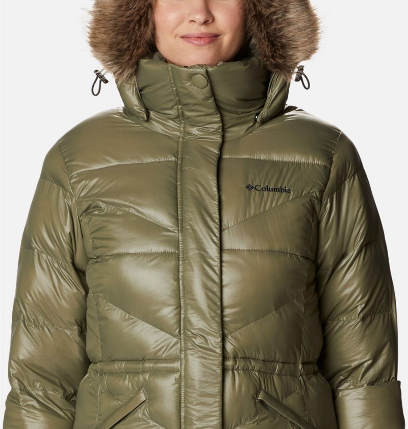 Columbia Peak to Park Mid Insulated Women's Puffer Jacket Green | VTYBIZ-398