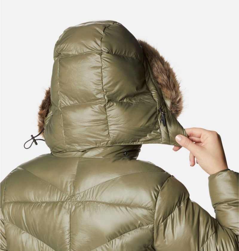 Columbia Peak to Park Mid Insulated Women's Puffer Jacket Green | VTYBIZ-398