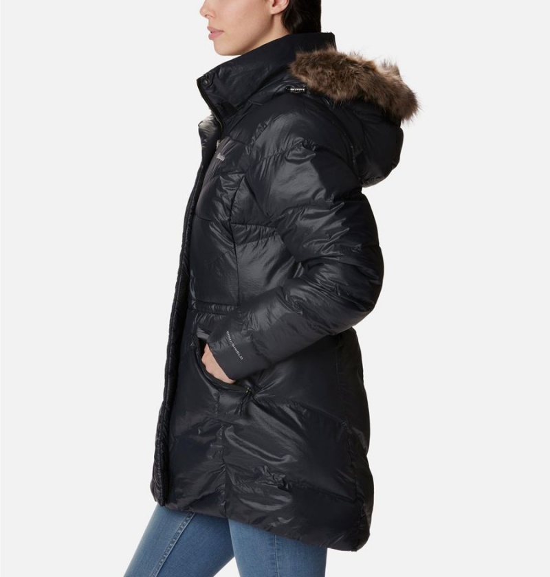 Columbia Peak to Park Mid Insulated Women's Puffer Jacket Black | ILBPQE-607