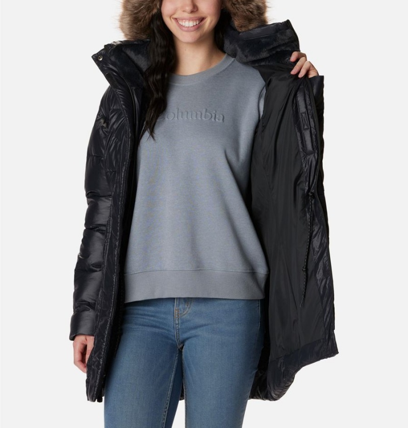 Columbia Peak to Park Mid Insulated Women's Puffer Jacket Black | ILBPQE-607