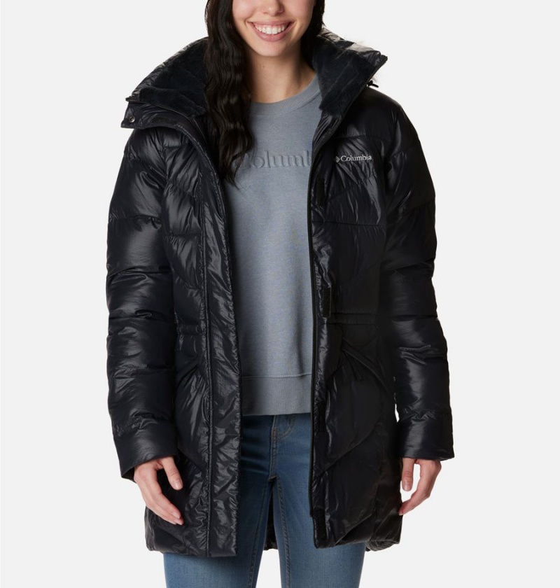Columbia Peak to Park Mid Insulated Women's Puffer Jacket Black | ILBPQE-607
