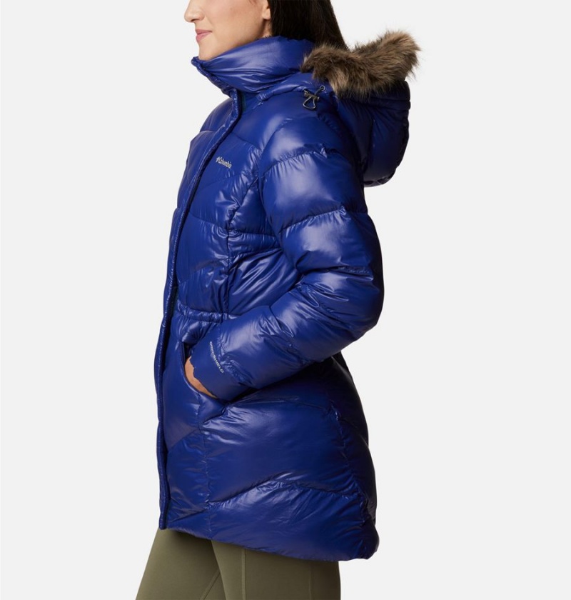 Columbia Peak to Park Mid Insulated Women's Puffer Jacket Blue | AHGUQC-825