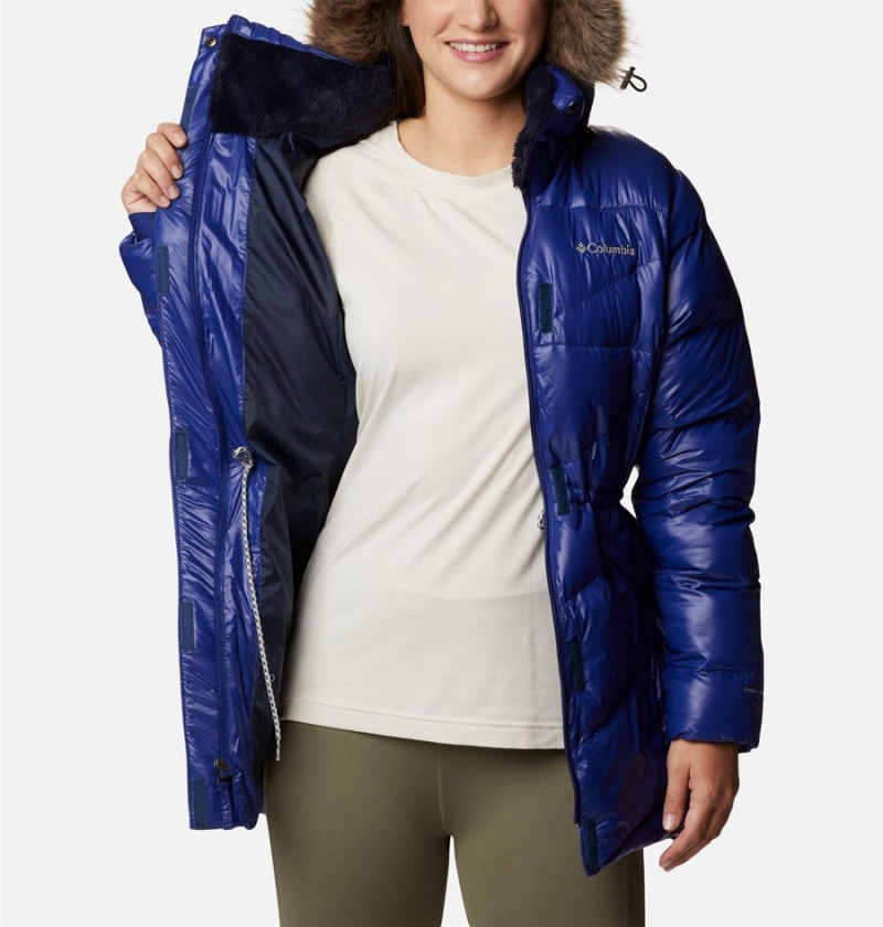 Columbia Peak to Park Mid Insulated Women's Puffer Jacket Blue | AHGUQC-825