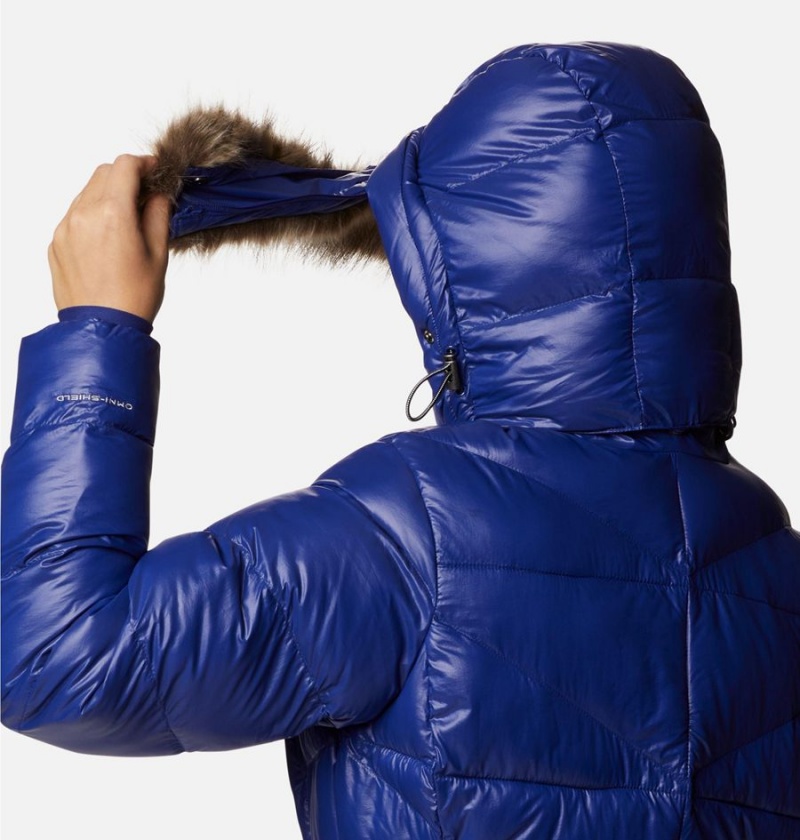 Columbia Peak to Park Mid Insulated Women's Puffer Jacket Blue | AHGUQC-825