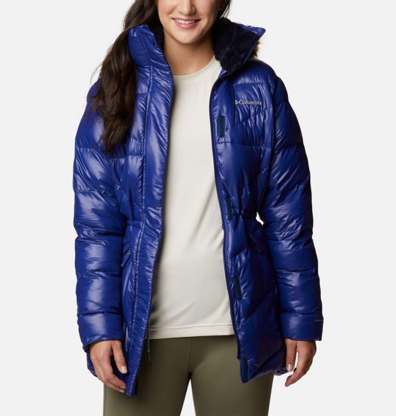 Columbia Peak to Park Mid Insulated Women's Puffer Jacket Blue | AHGUQC-825