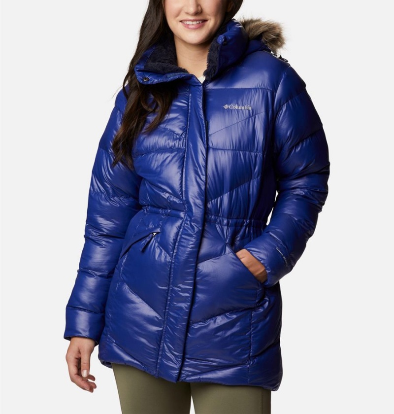Columbia Peak to Park Mid Insulated Women\'s Puffer Jacket Blue | AHGUQC-825