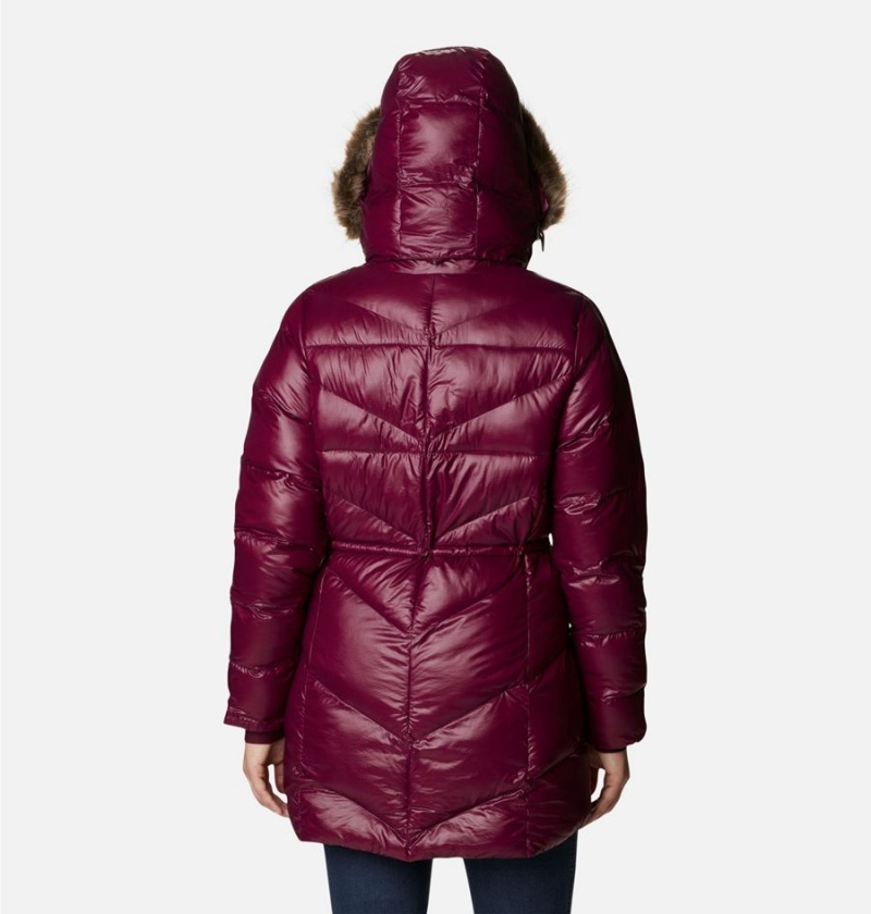 Columbia Peak to Park Mid Insulated Women's Puffer Jacket Red | RTZJEI-490