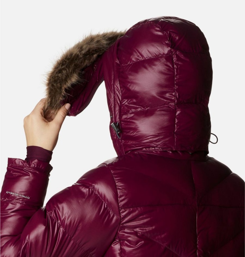 Columbia Peak to Park Mid Insulated Women's Puffer Jacket Red | RTZJEI-490