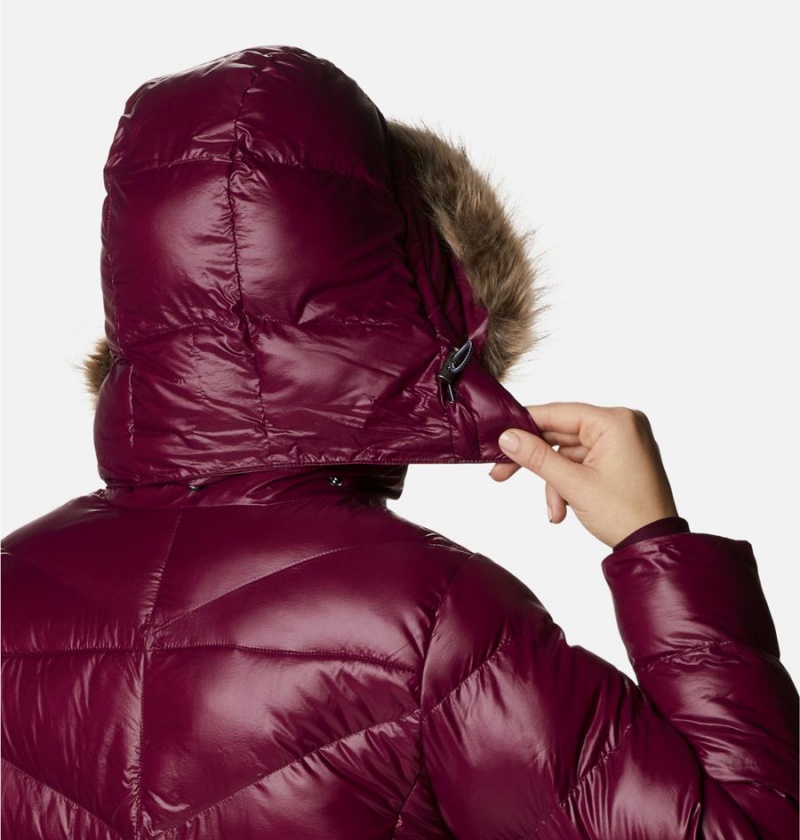 Columbia Peak to Park Mid Insulated Women's Puffer Jacket Red | RTZJEI-490